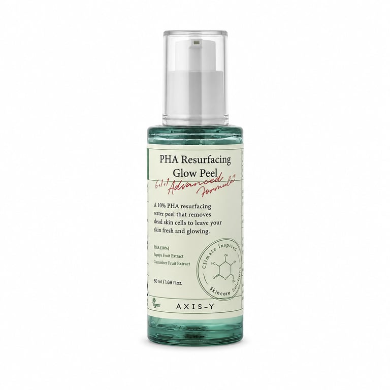 Axis-Y PHA Resurfacing Glow Peel 50ml - Korean 10% PHA gel peel
