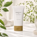 Skin1004 Madagascar Centella Cream on vanity with centella routine