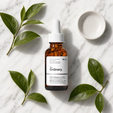 The Ordinary Caffeine Solution 5% + EGCG 30ml - depuffing eye serum for dark circles