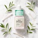 Axis-Y Blemish Treatment on surface with tea tree and botanical elements