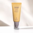 Haruharu Wonder Black Rice Sunscreen on vanity with sun protection routine