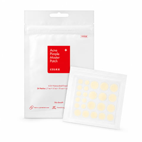 Cosrx Acne Pimple Master Patch 24 patches - Korean hydrocolloid pimple patches