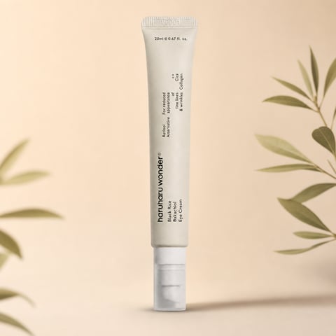 Haruharu Wonder Black Rice Bakuchiol Eye Cream 20ml - Korean plant retinol eye cream