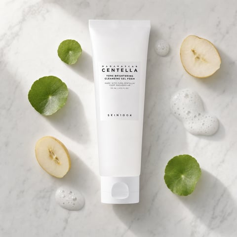 Skin1004 Centella Tone Brightening Cleansing Gel Foam 125ml - Korean brightening cleanser