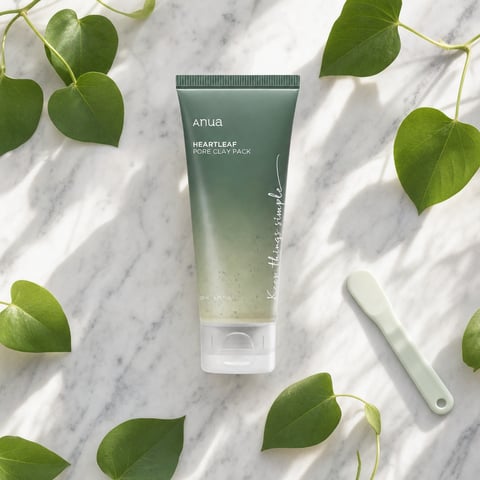 Anua Heartleaf Pore Clay Pack 100ml - Korean pore clay mask