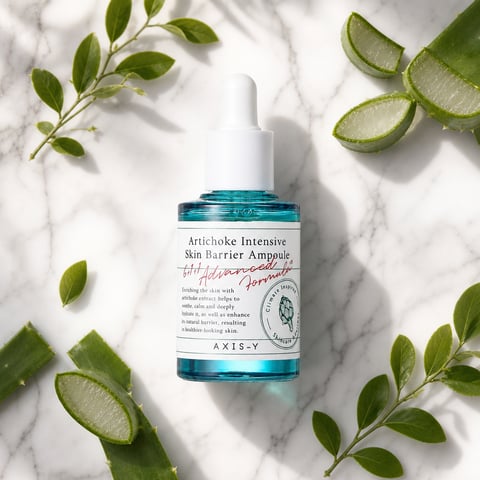 Axis-Y Artichoke Intensive Skin Barrier Ampoule 30ml - Korean barrier repair ampoule