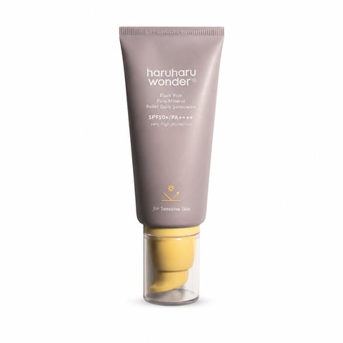 Haruharu Wonder Black Rice Pure Mineral Relief Daily Sunscreen SPF50+ 50ml