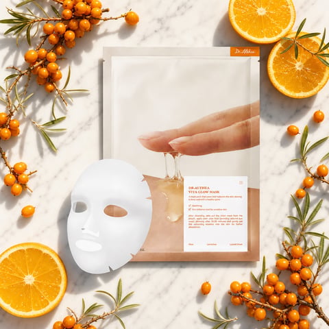 Dr Althea Vita Glow Mask 5 Pack - Korean brightening sheet mask