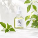 Beauty of Joseon Calming Serum on vanity with soothing skincare routine