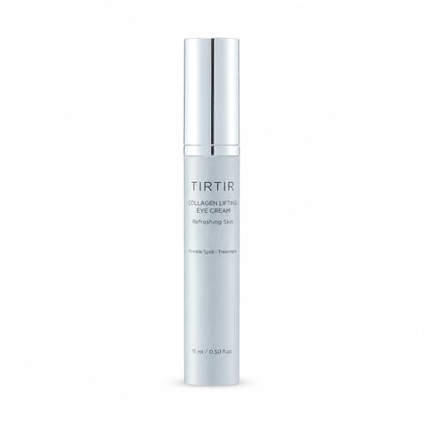 Tirtir Collagen Lifting Eye Cream 15ml - Korean peptide eye cream with roller