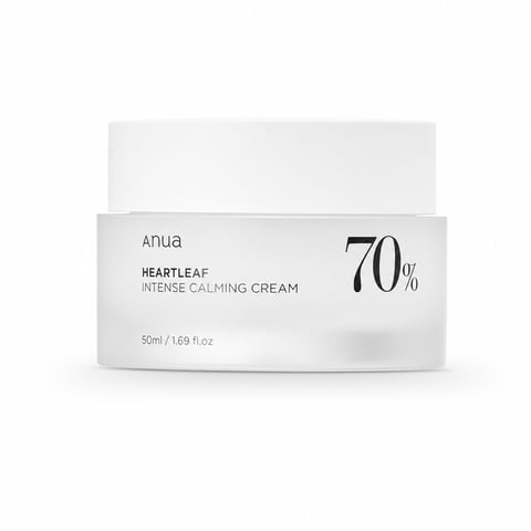 Anua Heartleaf 70% Intense Calming Cream 50ml - Korean calming moisturiser