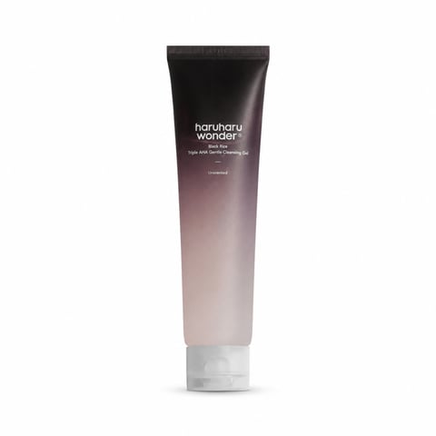 Haruharu Wonder Black Rice Triple AHA Gentle Cleansing Gel 100ml - Korean exfoliating cleanser