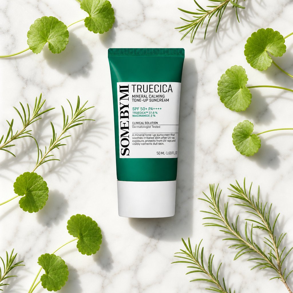 Truecica Mineral Calming Tone Up Suncream SPF50+ PA++++ - 50