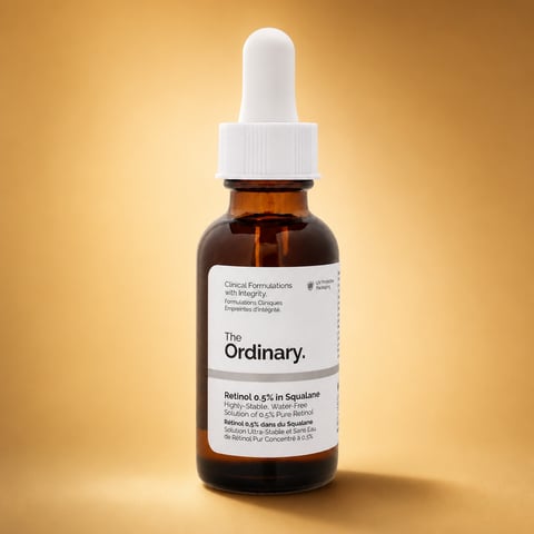 The Ordinary Retinol 0.5% in Squalane 30ml - anti-aging retinol oil serum