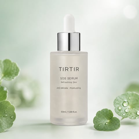 Tirtir SOS Serum 50ml - Korean centella calming serum with peptides