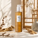Beauty of Joseon Ginseng Cleansing Oil on vanity with double cleansing routine