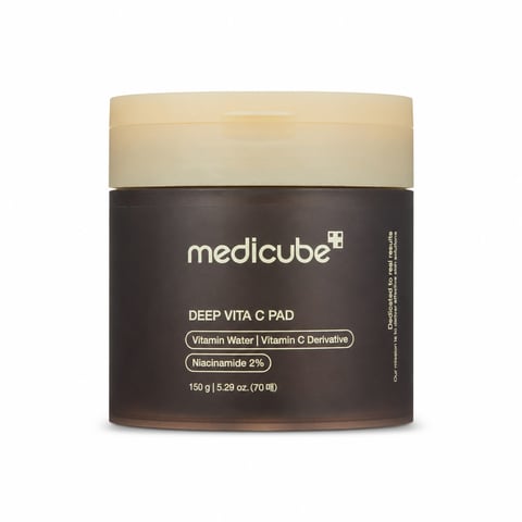 Medicube Deep Vita C Pad 70ea - Korean vitamin C brightening toner pads