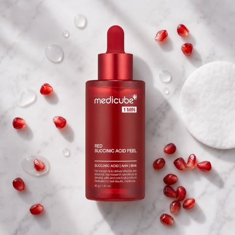 Medicube Red Acne Succinic Acid Peel 1 Min 40g - Korean chemical exfoliant