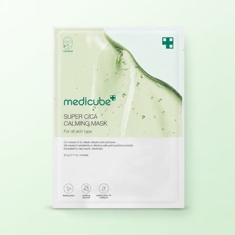 Medicube Super Cica Calming Mask - Korean soothing sheet mask