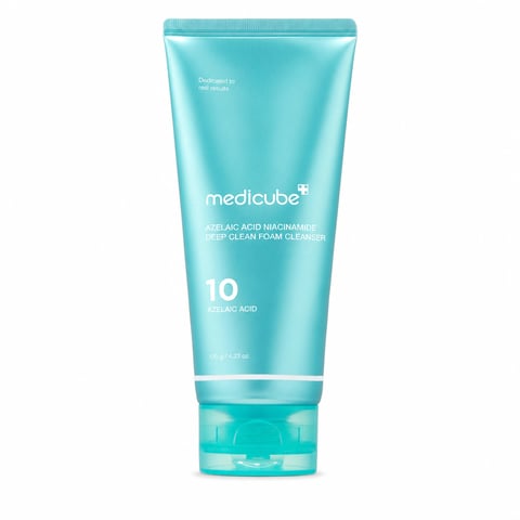 Medicube Azelaic Acid Niacinamide Deep Clean Foam Cleanser 120g - Korean brightening cleanser