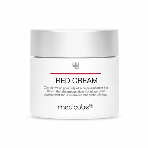 Medicube Red Cream 2.0 50ml - Korean acne treatment moisturizer