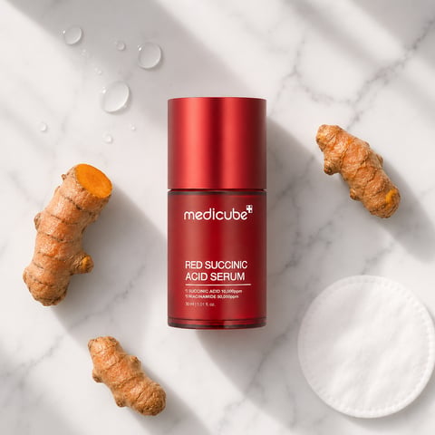 Medicube Red Succinic Acid Clarifying Serum 30ml - Korean acne treatment serum