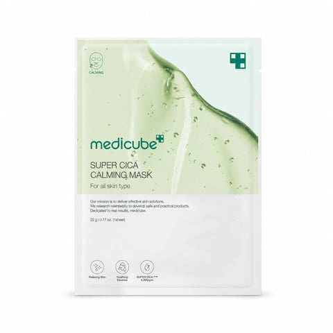 Medicube Super Cica Calming Mask - Korean soothing sheet mask