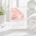Medicube Collagen Lifting Mask on vanity with anti-aging products