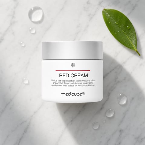 Medicube Red Cream 2.0 50ml - Korean acne treatment moisturizer