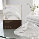 Medicube Deep Peptide Radiance Mask soaked sheet texture close-up