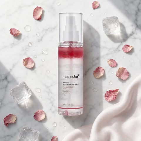 Medicube PDRN Pink Glutathione Serum Mist 100ml - Korean brightening facial mist