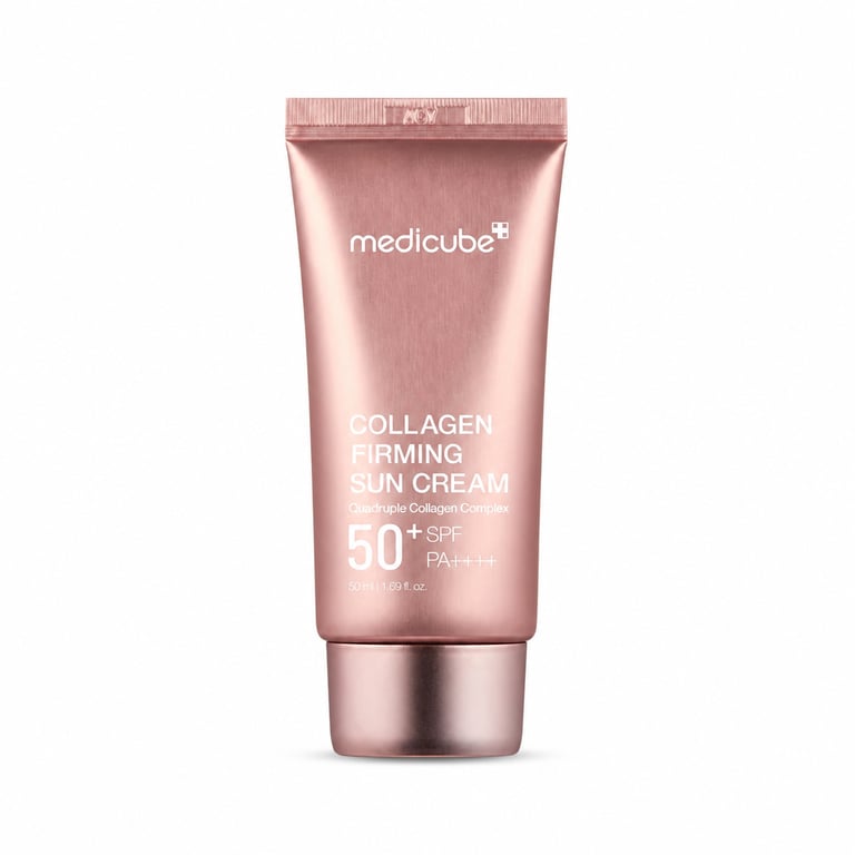 Medicube Collagen Firming Sun Cream SPF50+ 50ml - Korean anti-aging sunscreen