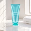 Medicube Azelaic Acid Niacinamide Cleanser on bathroom counter