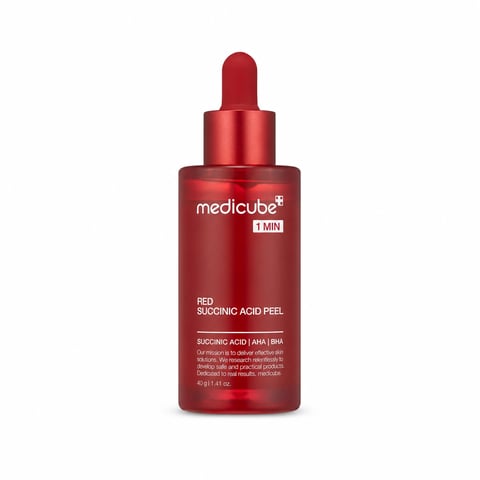Medicube Red Acne Succinic Acid Peel 1 Min 40g - Korean chemical exfoliant
