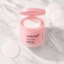 Medicube PDRN Pink Collagen Toning Gel Toner Pad with individual pads on surface