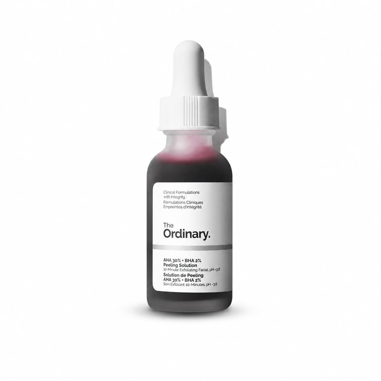 The Ordinary AHA 30% + BHA 2% Peeling Solution 30ml - at-home exfoliating peel
