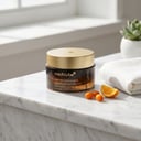 Medicube Deep Vita C Capsule Cream on white marble vanity