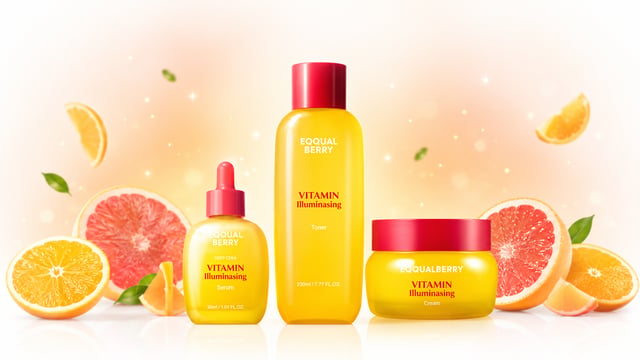 Eqqualberry Vitamin C Glow Trio