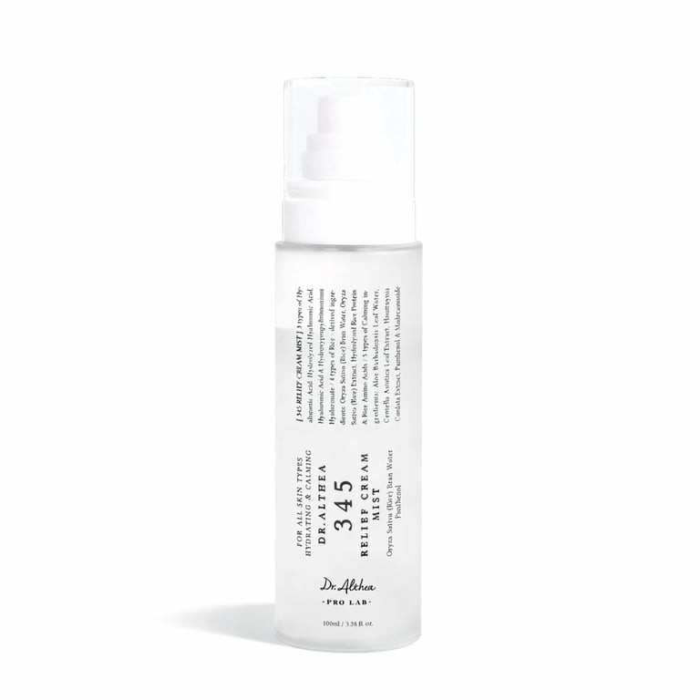 Dr.Althea 345 Relief Cream Mist 100ml - Korean 2-in-1 hydrating facial mist