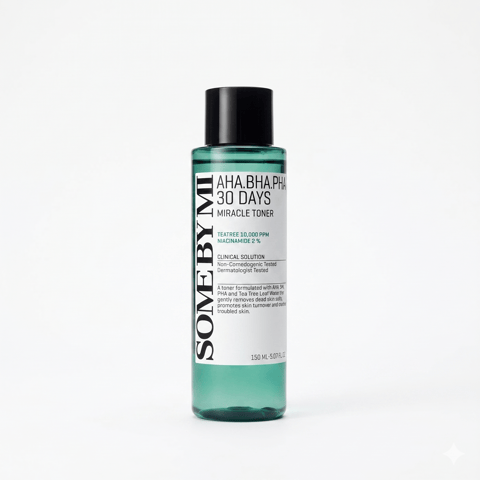 Some By Mi AHA BHA PHA 30 Days Miracle Toner 150ml - Korean acne care toner