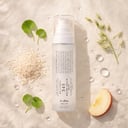 Dr.Althea 345 Relief Cream Mist with rice grains, centella leaves and water droplets