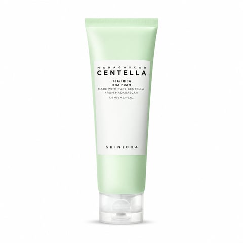 Skin1004 Centella Tea-Trica BHA Foam 125ml - Korean acne cleanser
