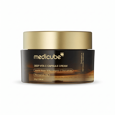 Medicube Deep Vita C Capsule Cream 55g - Korean vitamin C brightening cream