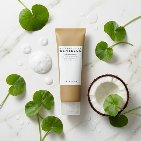 Skin1004 Madagascar Centella Ampoule Foam 125ml - Korean gentle foam cleanser