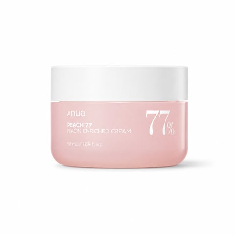 Anua Peach 77% Niacin Enriched Cream 50ml - Korean brightening moisturiser
