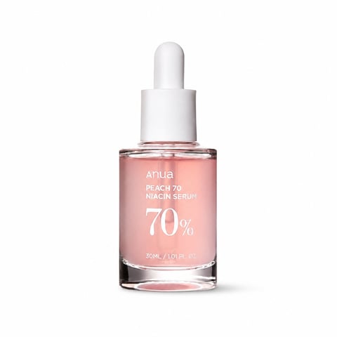 Anua Peach 70% Niacin Serum 30ml - Korean brightening serum with peach extract