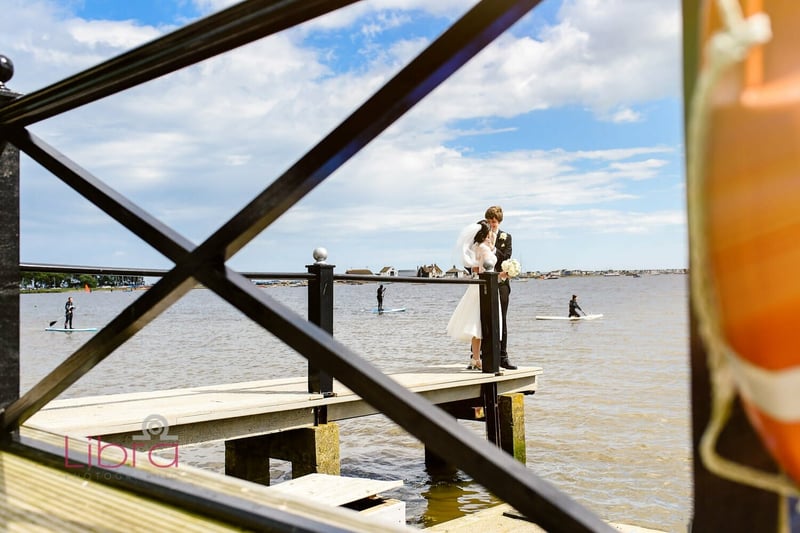 Christchurch Harbour Hotel wedding photographer