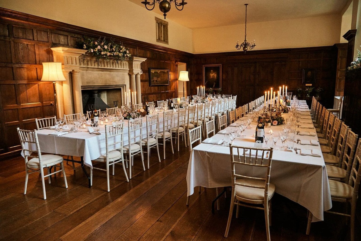 Dinning room - North Cadbury Court Wedding photographer