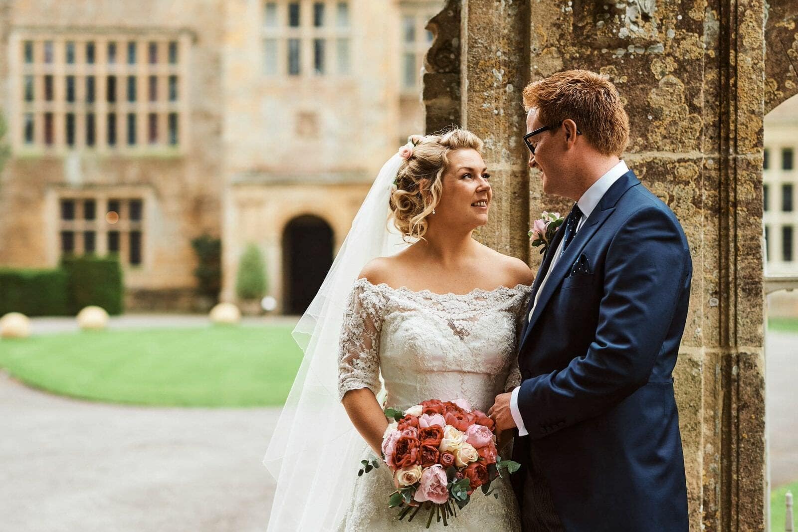 Bride and Groom - North Cadbury Court Wedding photographer