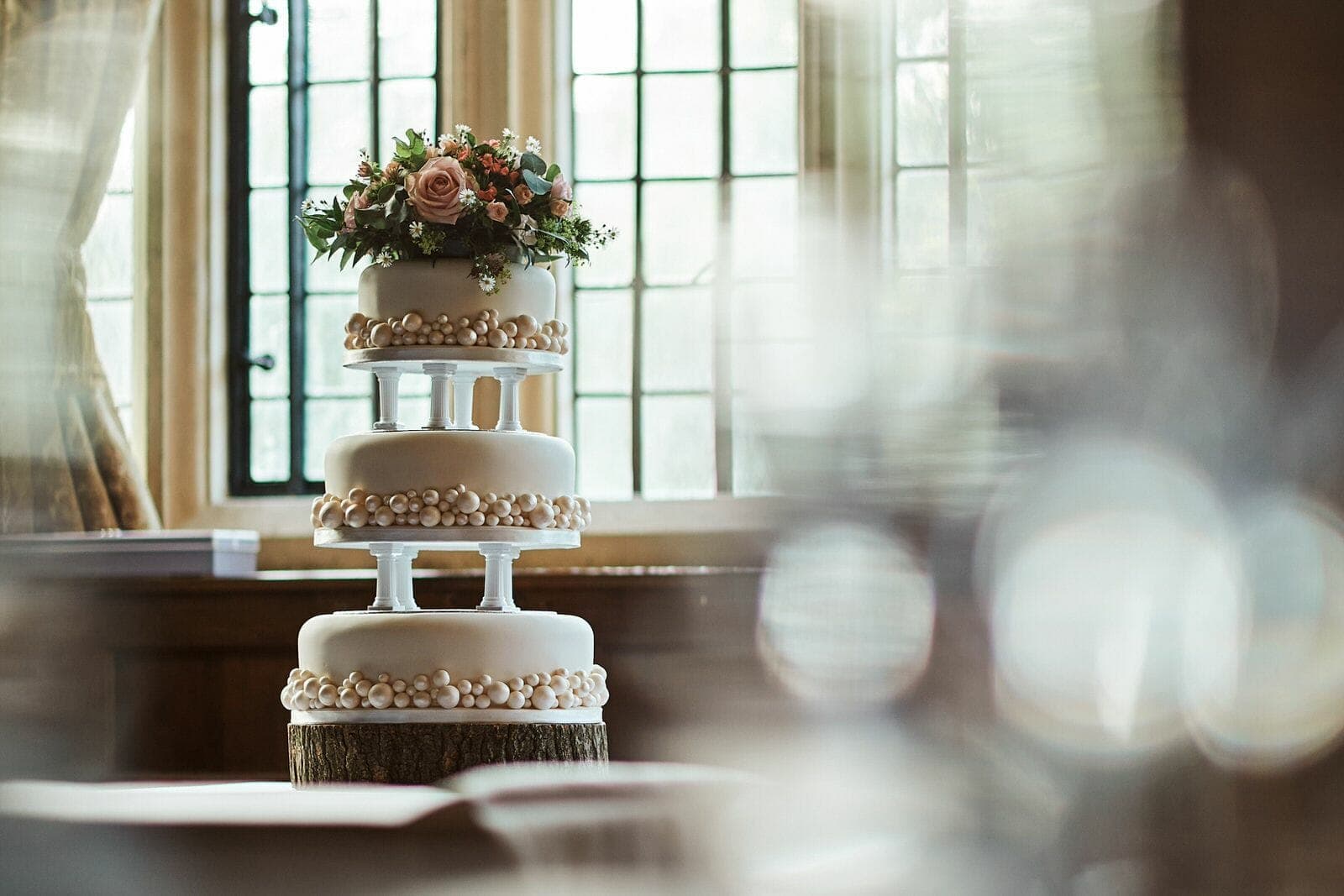 North Cadbury Court wedding cake